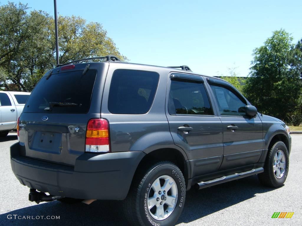 2006 Escape XLT V6 - Dark Shadow Grey Metallic / Medium/Dark Flint photo #5