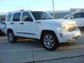 2009 Stone White Jeep Liberty Limited 4x4  photo #2