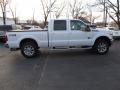 2012 Oxford White Ford F250 Super Duty Lariat Crew Cab 4x4  photo #7