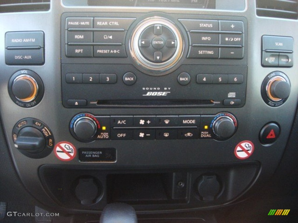 2012 Nissan Armada SV 4WD Controls Photo #73705083