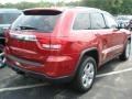 2011 Inferno Red Crystal Pearl Jeep Grand Cherokee Laredo X Package 4x4  photo #2