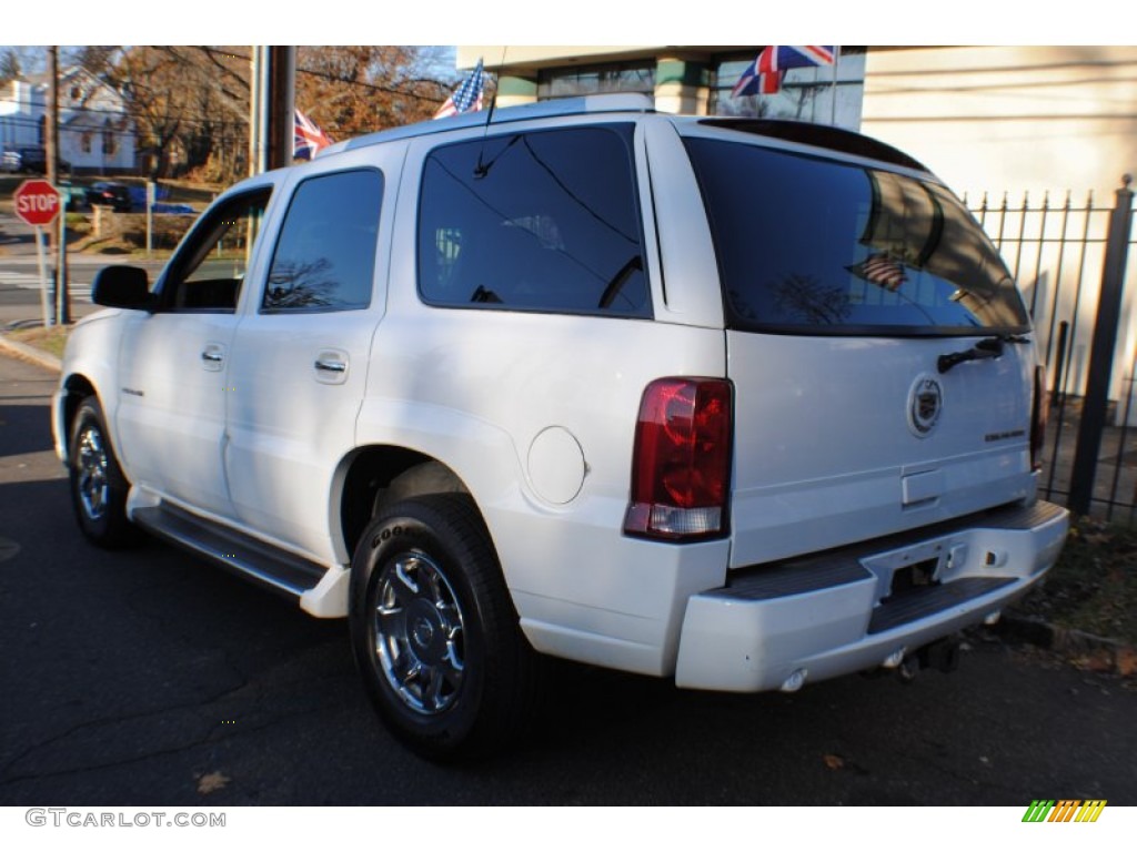 2002 Escalade AWD - Aspen White / Shale photo #4