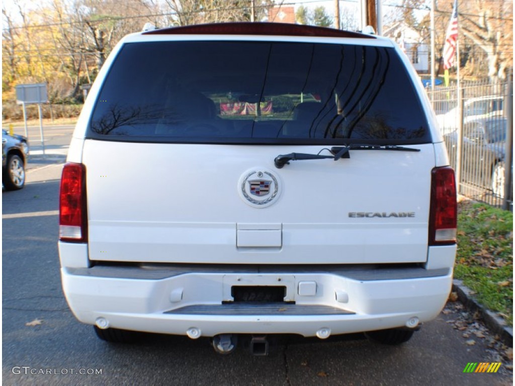 2002 Escalade AWD - Aspen White / Shale photo #5