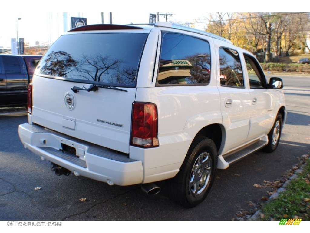 2002 Escalade AWD - Aspen White / Shale photo #6