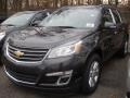 2013 Black Granite Metallic Chevrolet Traverse LT AWD  photo #1