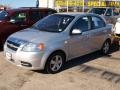 Cosmic Silver Metallic - Aveo LS Sedan Photo No. 2