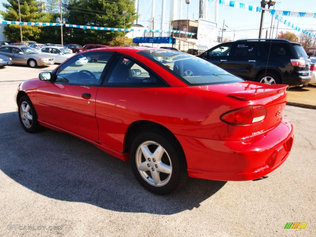 1998 Cavalier Z24 Coupe - Flame Red / Graphite photo #4