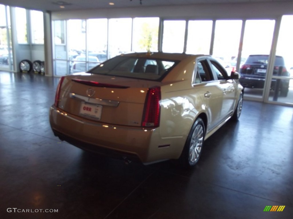2013 CTS 3.6 Sedan - Summer Gold Metallic / Cashmere/Cocoa photo #3