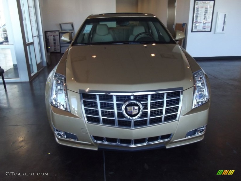 2013 CTS 3.6 Sedan - Summer Gold Metallic / Cashmere/Cocoa photo #6