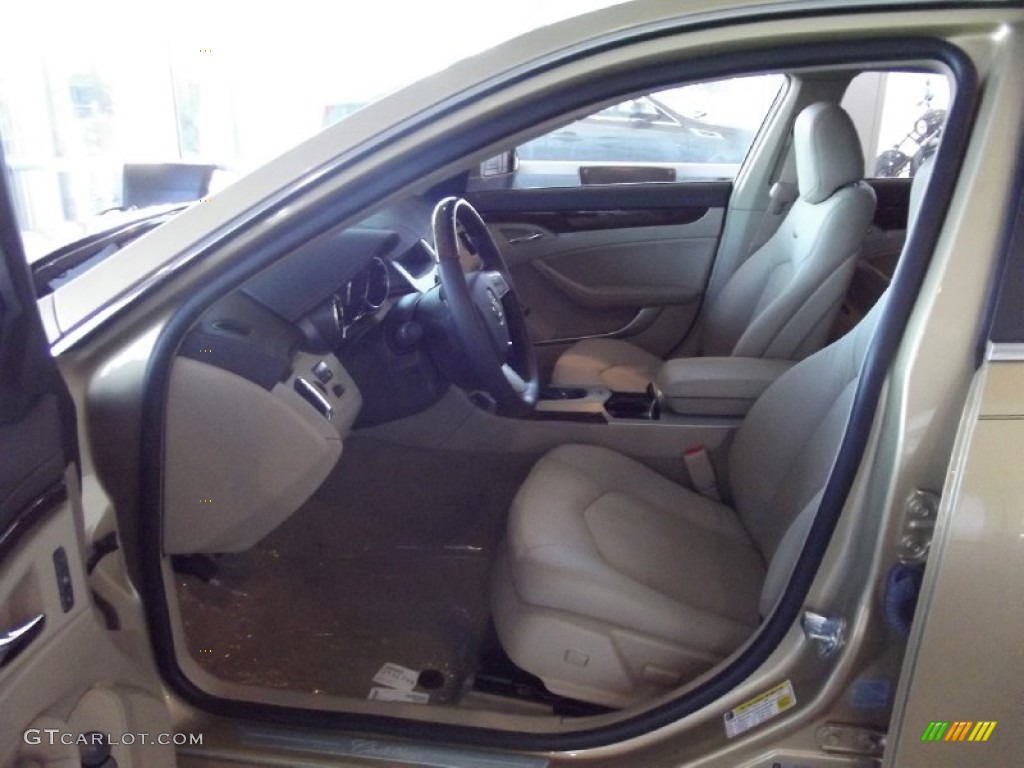 2013 CTS 3.6 Sedan - Summer Gold Metallic / Cashmere/Cocoa photo #10