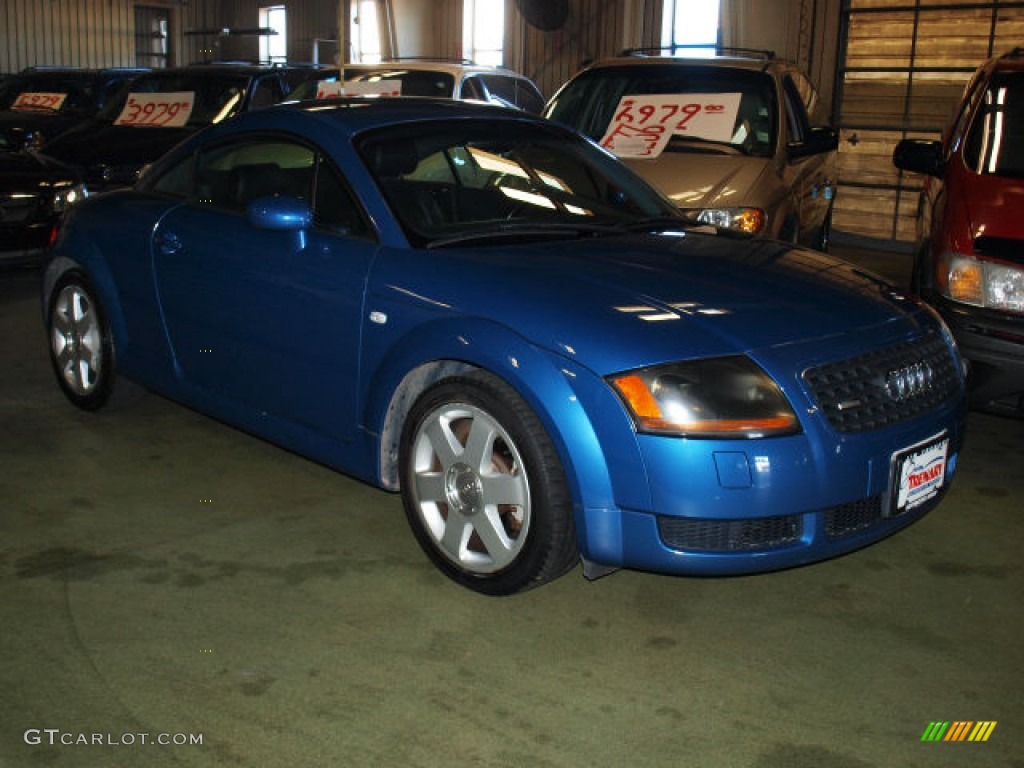 2001 TT 1.8T quattro Coupe - Denim Blue Pearl / Ebony Black photo #1