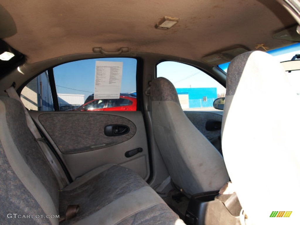 1997 S Series SL1 Sedan - Medium Red / Gray photo #4