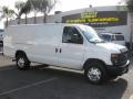 Oxford White 2008 Ford E Series Van E350 Super Duty Cargo