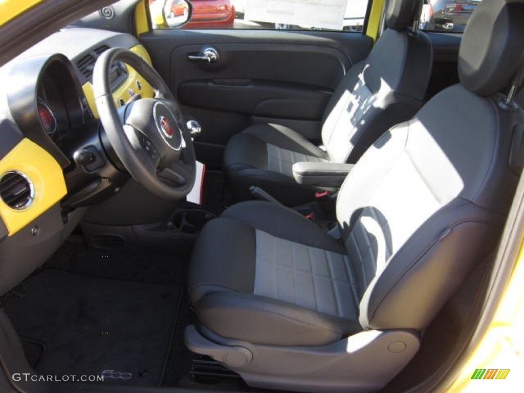 2013 500 Sport - Giallo (Yellow) / Sport Nero/Grigio/Nero (Black/Gray/Black) photo #9