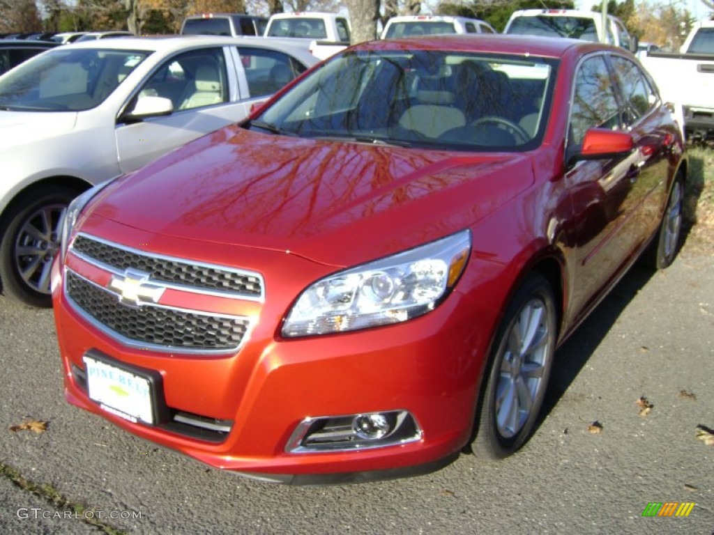 2013 Malibu LT - Crystal Red Tintcoat / Jet Black photo #1