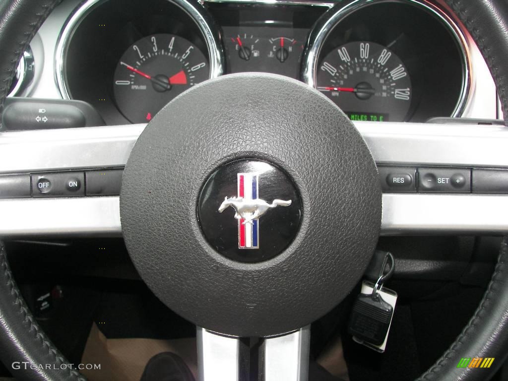 2006 Mustang V6 Premium Coupe - Torch Red / Dark Charcoal photo #10