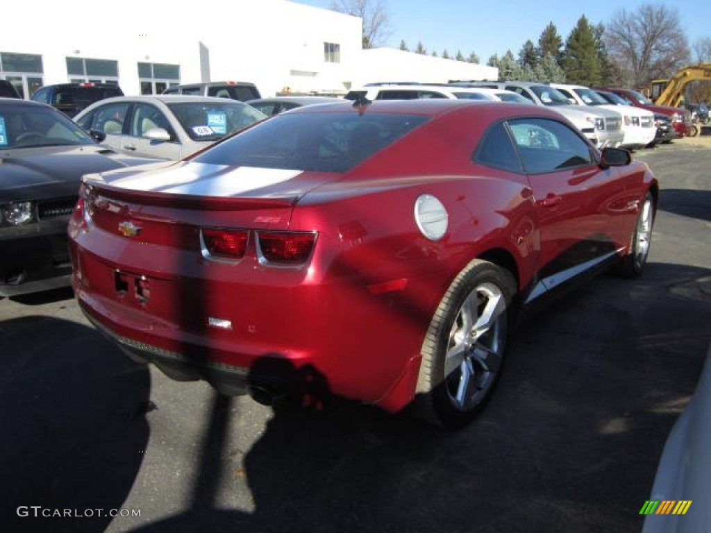 2010 Camaro SS/RS Coupe - Red Jewel Tintcoat / Black photo #3