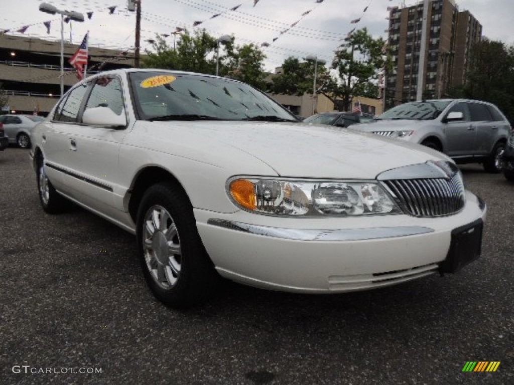 2002 Continental  - Vibrant White / Light Graphite photo #4