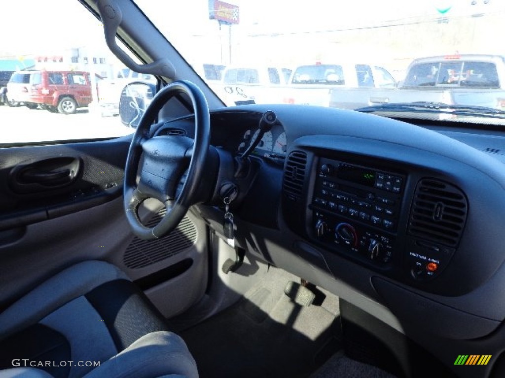 2002 F150 SVT Lightning - Silver Metallic / SVT Medium Graphite photo #8