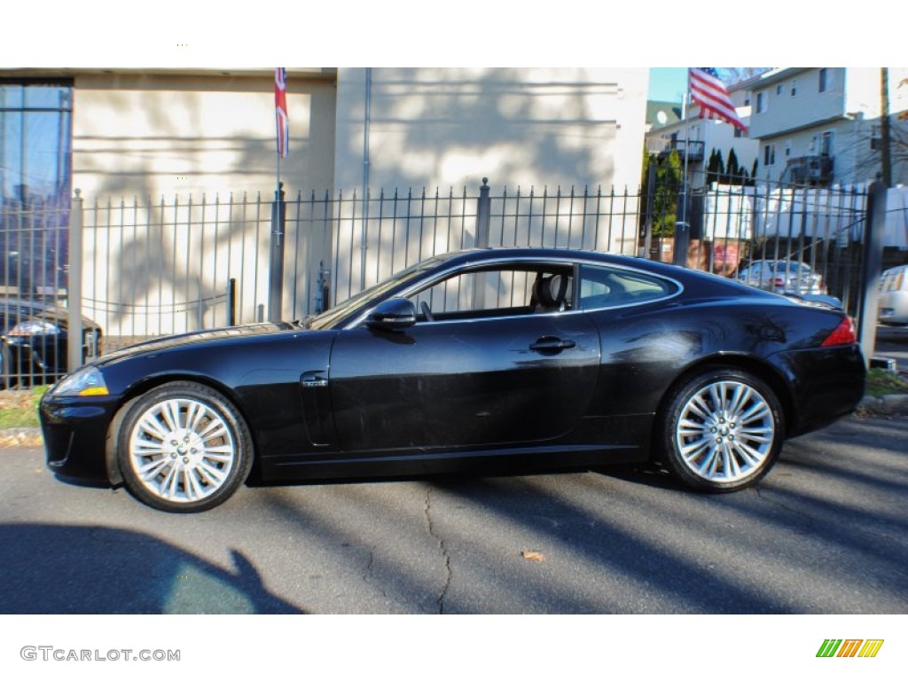 Ultimate Black Metallic 2011 Jaguar XK XK Coupe Exterior Photo #73711115