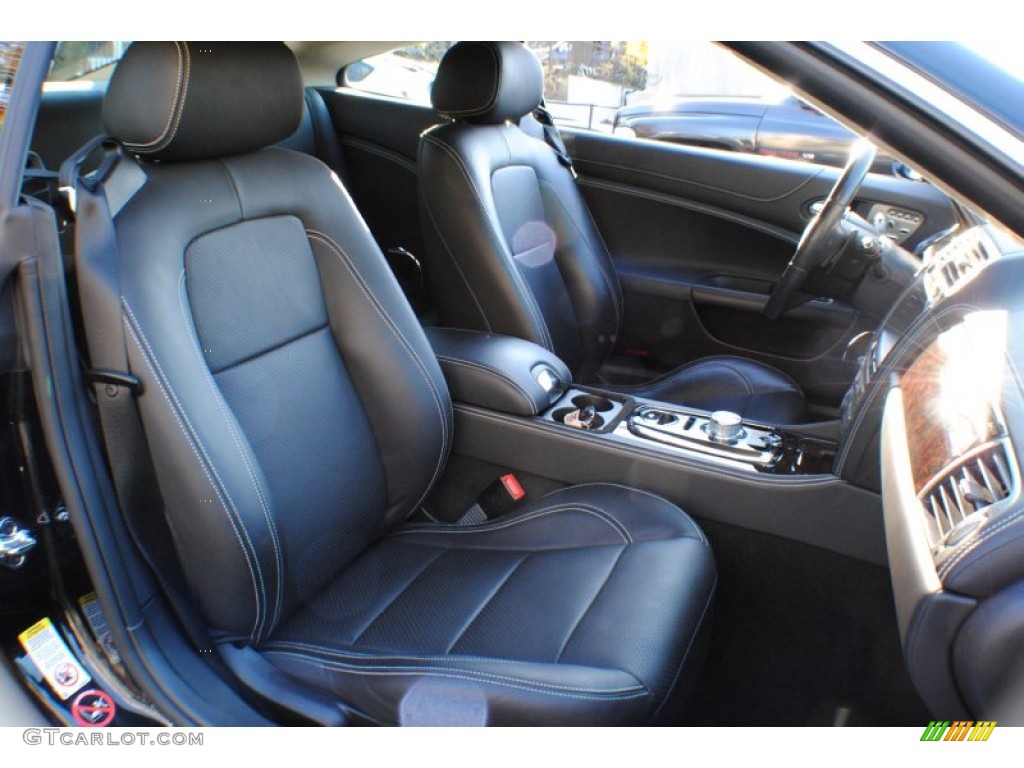 Warm Charcoal/Warm Charcoal Interior 2011 Jaguar XK XK Coupe Photo #73711178