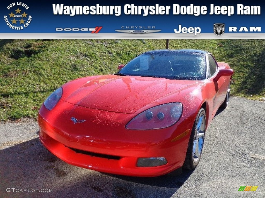 2011 Corvette Coupe - Torch Red / Cashmere photo #1