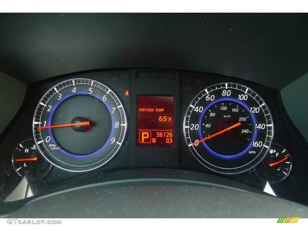 2009 Infiniti EX 35 Journey AWD Gauges Photo #73712018