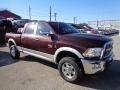 2012 Deep Molten Red Pearl Dodge Ram 2500 HD Laramie Crew Cab 4x4  photo #7