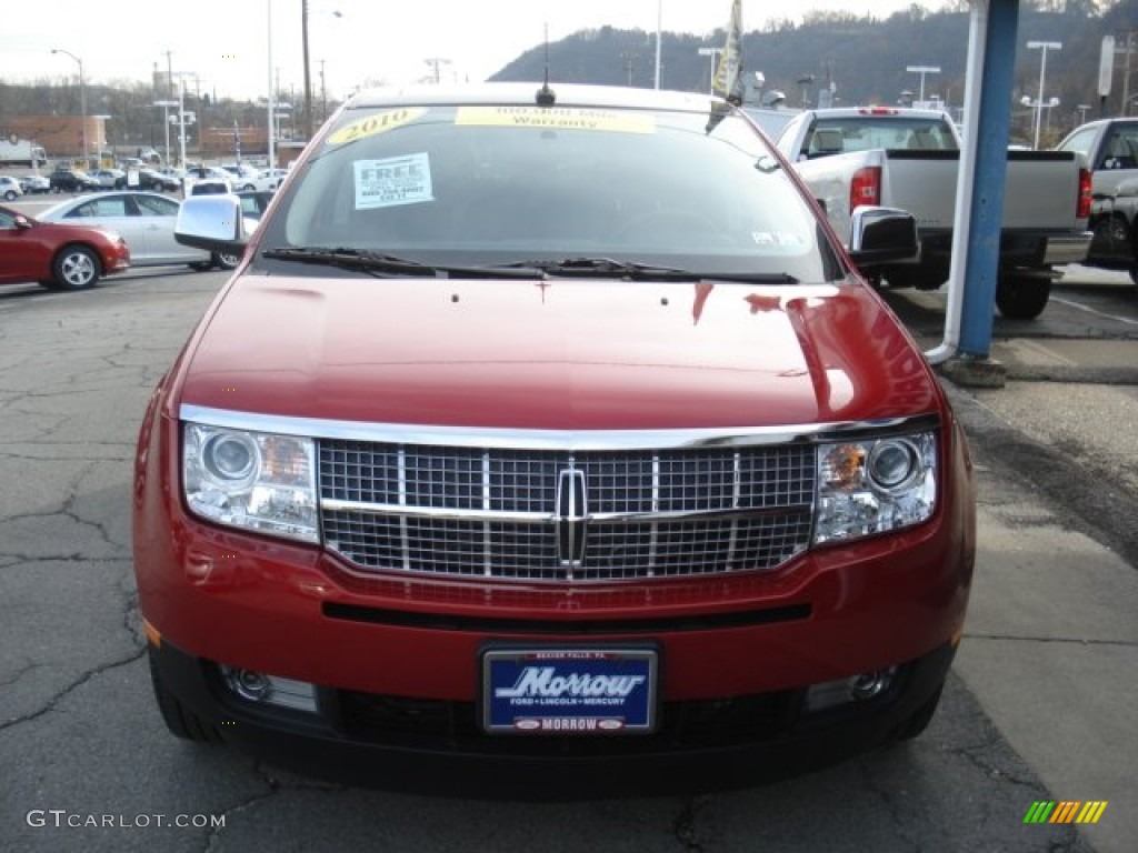 2010 MKX AWD - Red Candy Metallic / Charcoal Black photo #3