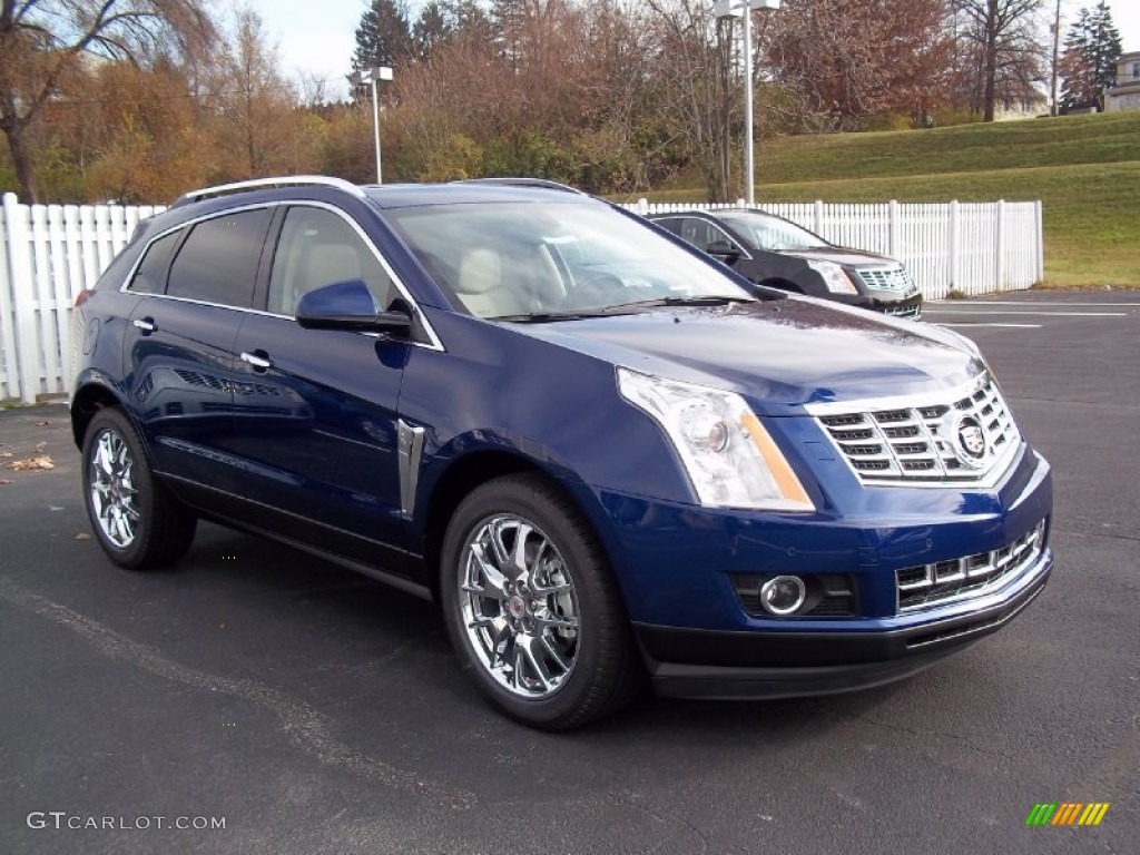 2013 SRX Performance FWD - Xenon Blue Metallic / Shale/Brownstone photo #3