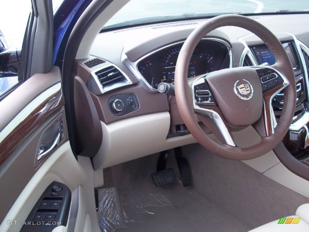 Shale/Brownstone Interior 2013 Cadillac SRX Performance FWD Photo #73713901