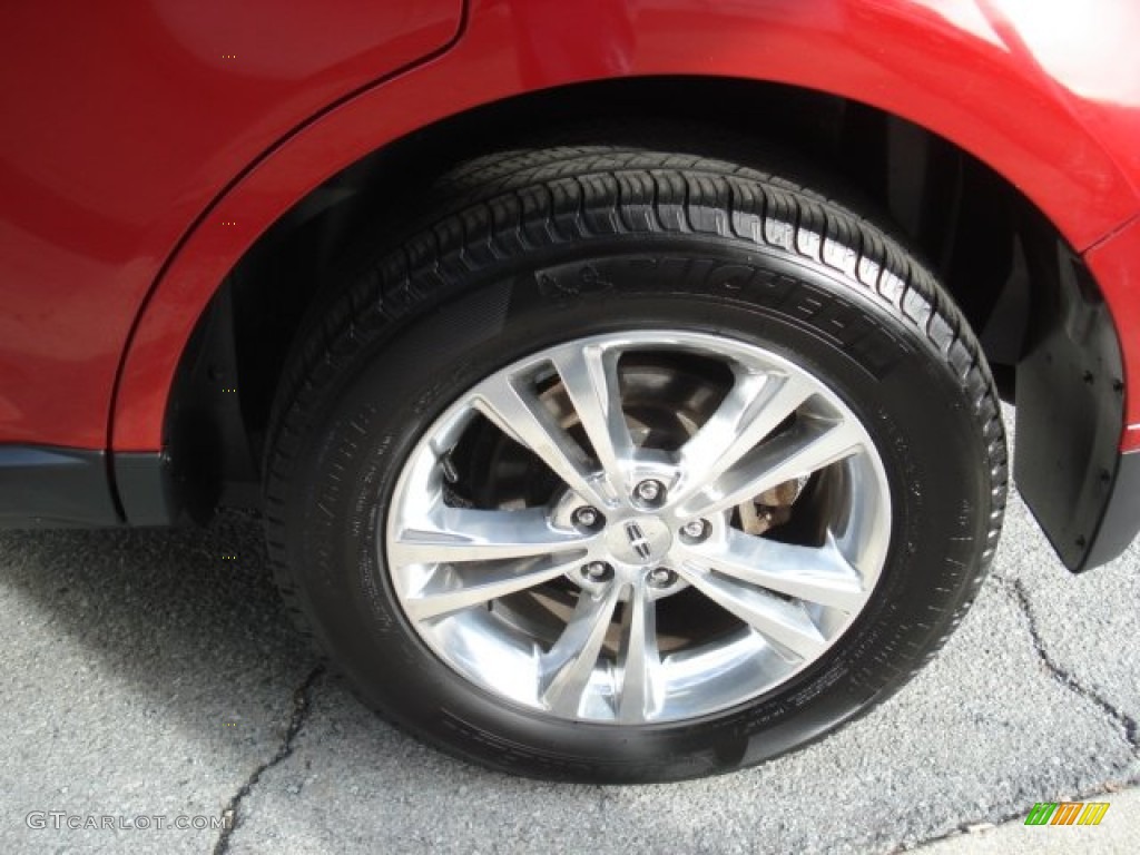 2010 MKX AWD - Red Candy Metallic / Charcoal Black photo #9