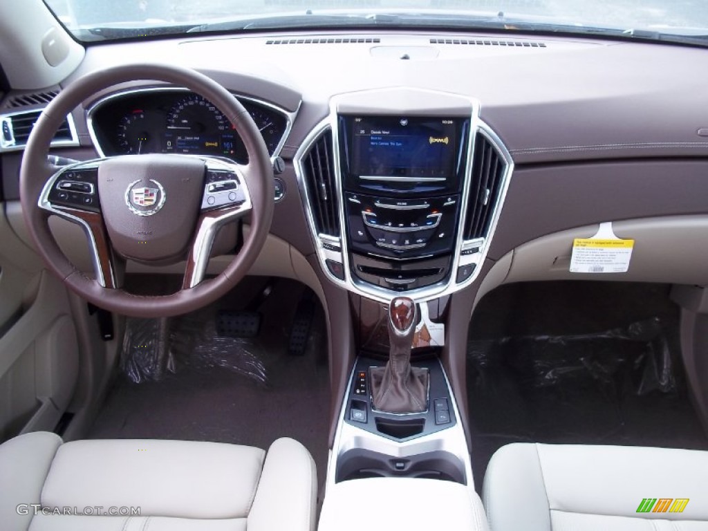 2013 Cadillac SRX Performance FWD Shale/Brownstone Dashboard Photo #73713992