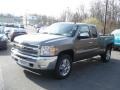 2013 Mocha Steel Metallic Chevrolet Silverado 1500 LT Extended Cab 4x4  photo #4