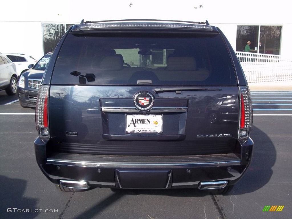 2013 Escalade Premium AWD - Sapphire Blue Metallic / Cashmere/Cocoa photo #6