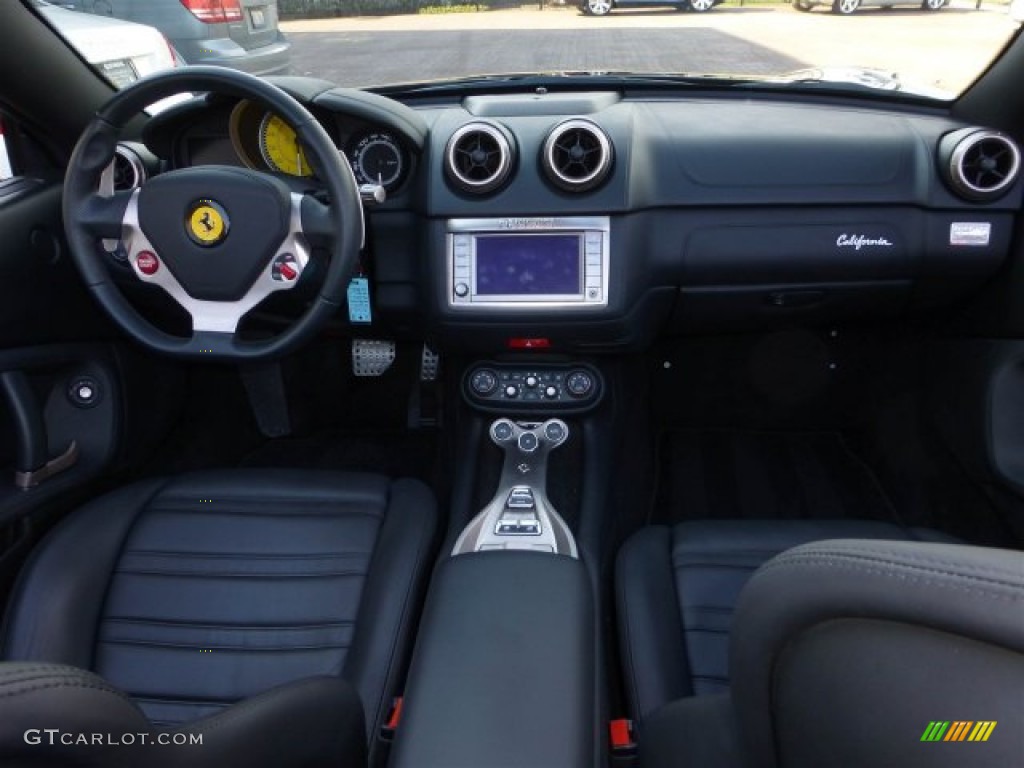 2010 Ferrari California Standard California Model Nero Dashboard Photo #73717367