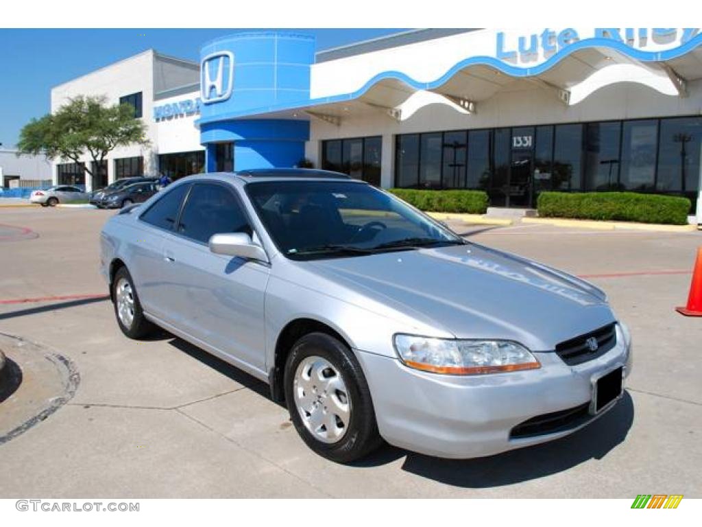 1998 Accord EX Coupe - Regent Silver Pearl / Charcoal photo #1