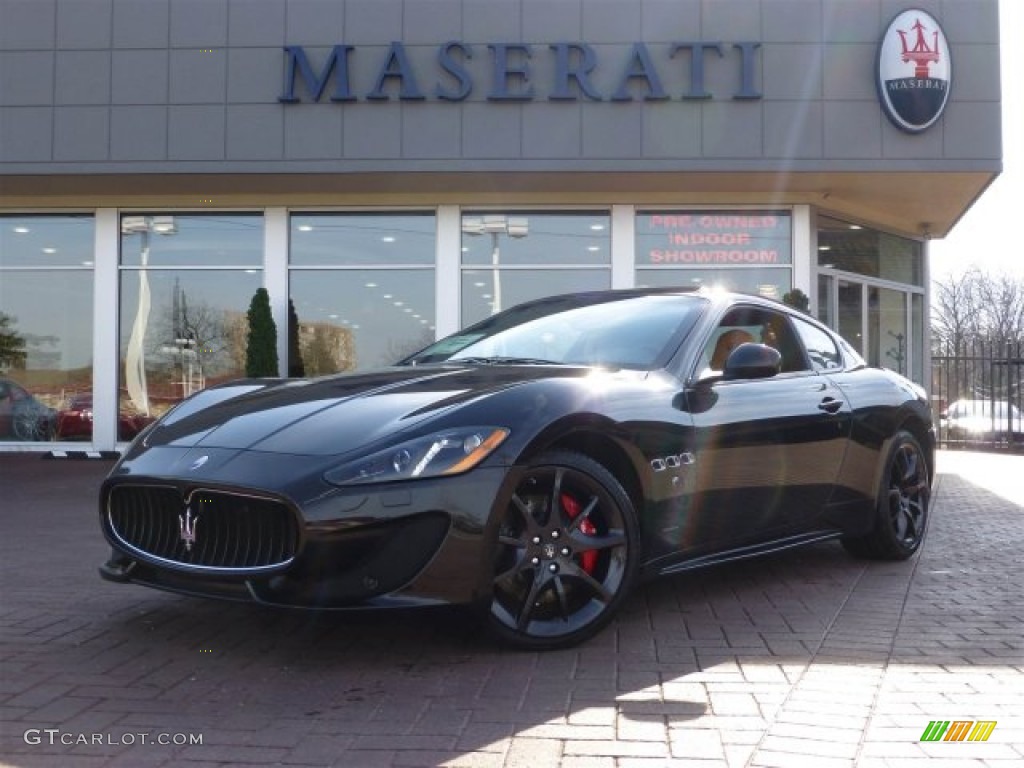 2013 GranTurismo Sport Coupe - Nero Carbonio (Black Metallic) / Cuoio photo #1