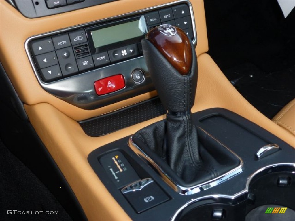 2013 Maserati GranTurismo Sport Coupe 6 Speed ZF Paddle-Shift Automatic Transmission Photo #73718249