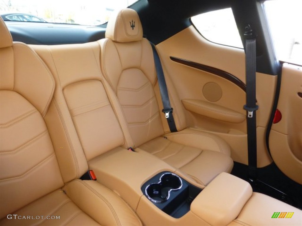 2013 Maserati GranTurismo Sport Coupe Rear Seat Photo #73718273
