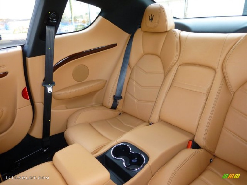 2013 Maserati GranTurismo Sport Coupe Rear Seat Photo #73718284