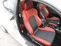 SE Red Leather/Black Sport Grip Front Seat Photo for 2008 Hyundai Tiburon #73718465