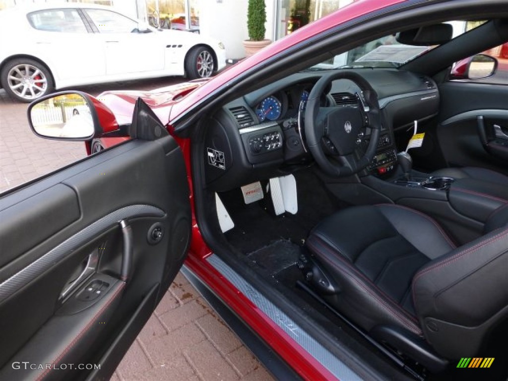 Nero Interior 2013 Maserati GranTurismo Sport Coupe Photo #73718657