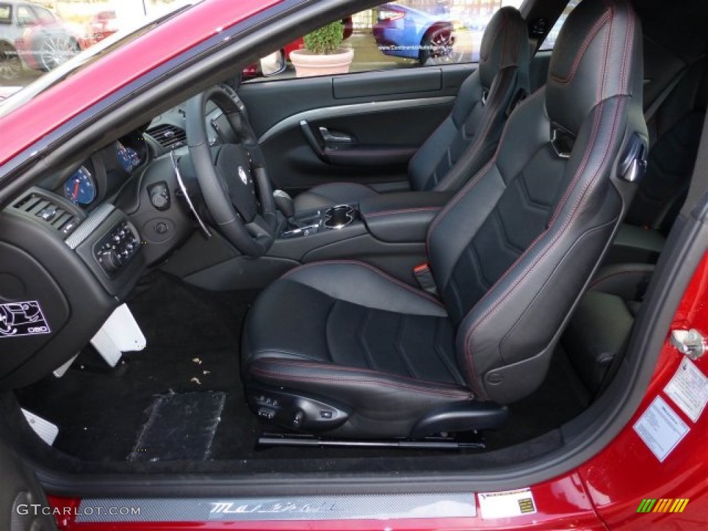 Nero Interior 2013 Maserati GranTurismo Sport Coupe Photo #73718675
