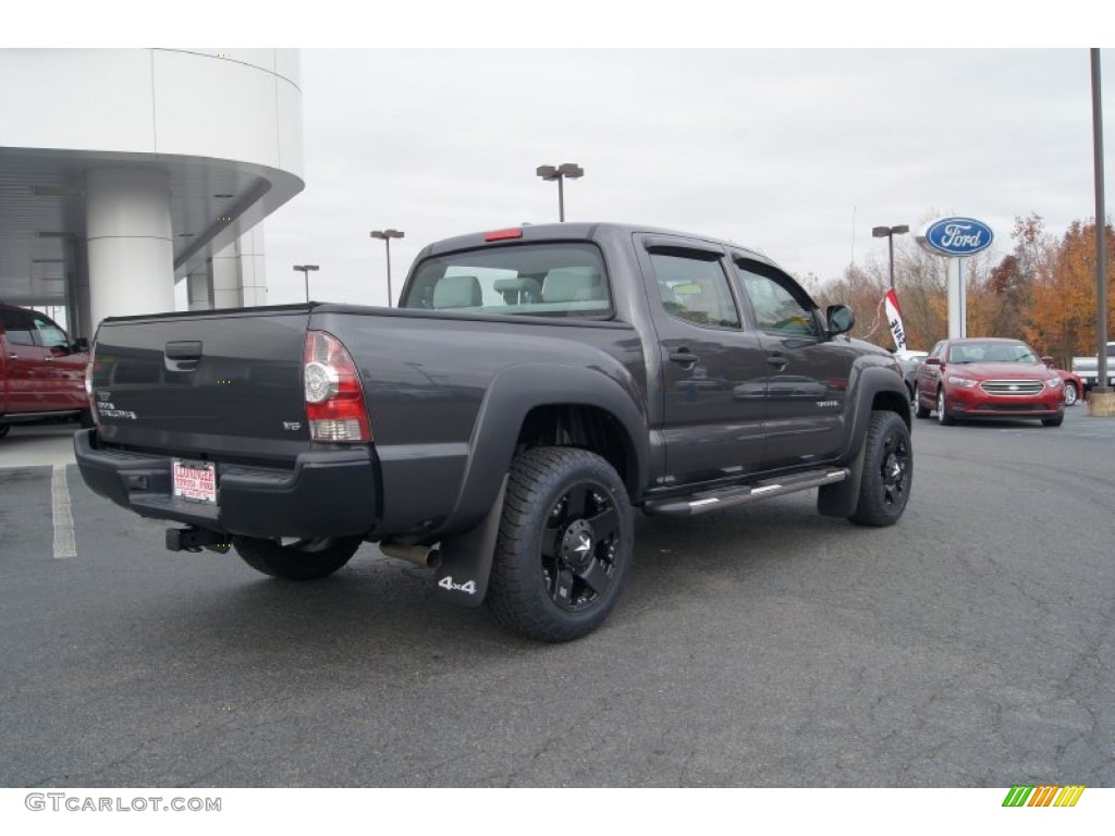 2010 Tacoma V6 Double Cab 4x4 - Magnetic Gray Metallic / Graphite photo #3