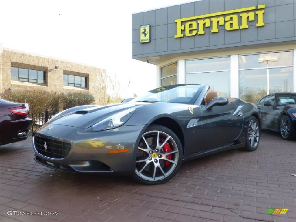 Grigio Silverstone (Dark Grey Metallic) 2011 Ferrari California Standard California Model Exterior Photo #73718963