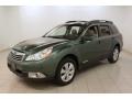 Cypress Green Pearl 2010 Subaru Outback 2.5i Premium Wagon Exterior