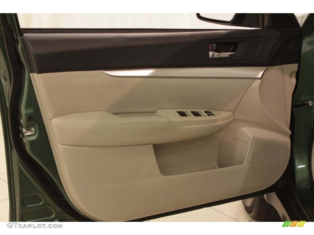 2010 Subaru Outback 2.5i Premium Wagon Warm Ivory Door Panel Photo #73719020