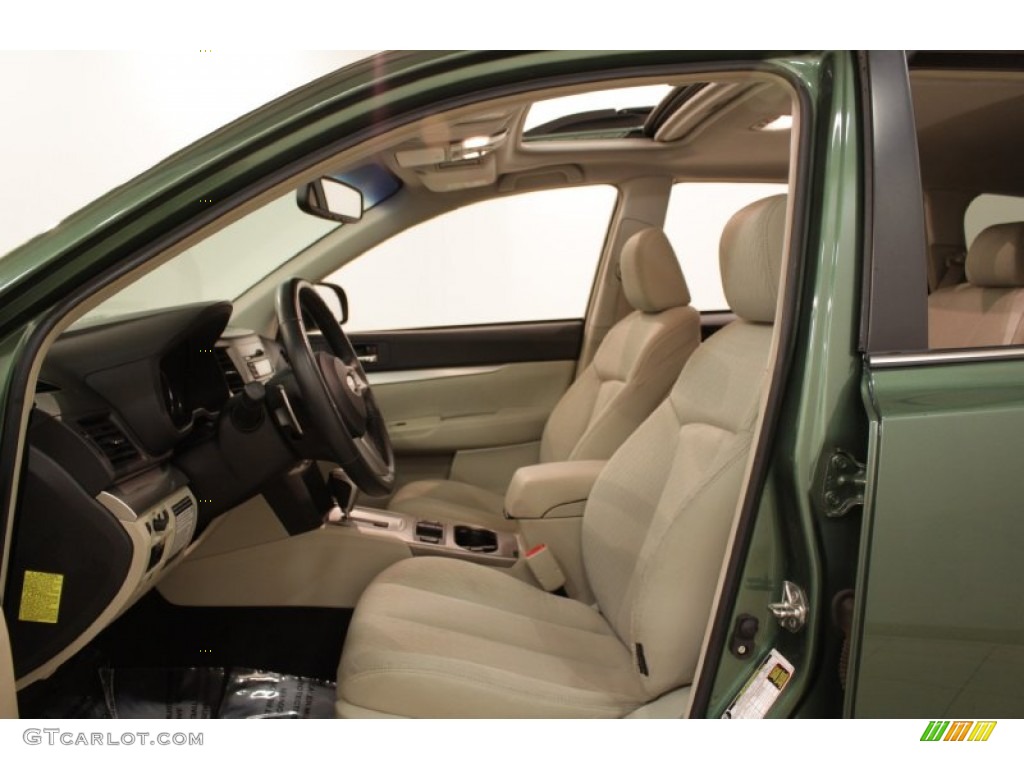 Warm Ivory Interior 2010 Subaru Outback 2.5i Premium Wagon Photo #73719059