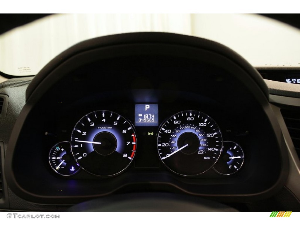2010 Subaru Outback 2.5i Premium Wagon Gauges Photo #73719116